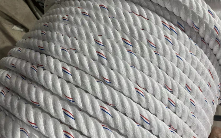 white color pp danline rope